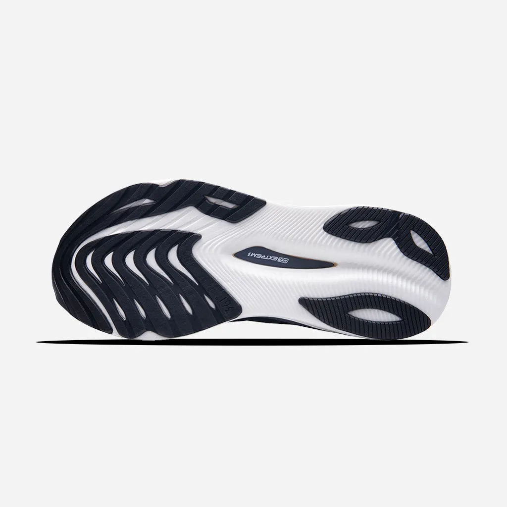 Flex Fold Heel Structure Flex Groove Technology 361-VENTUS: Black/White