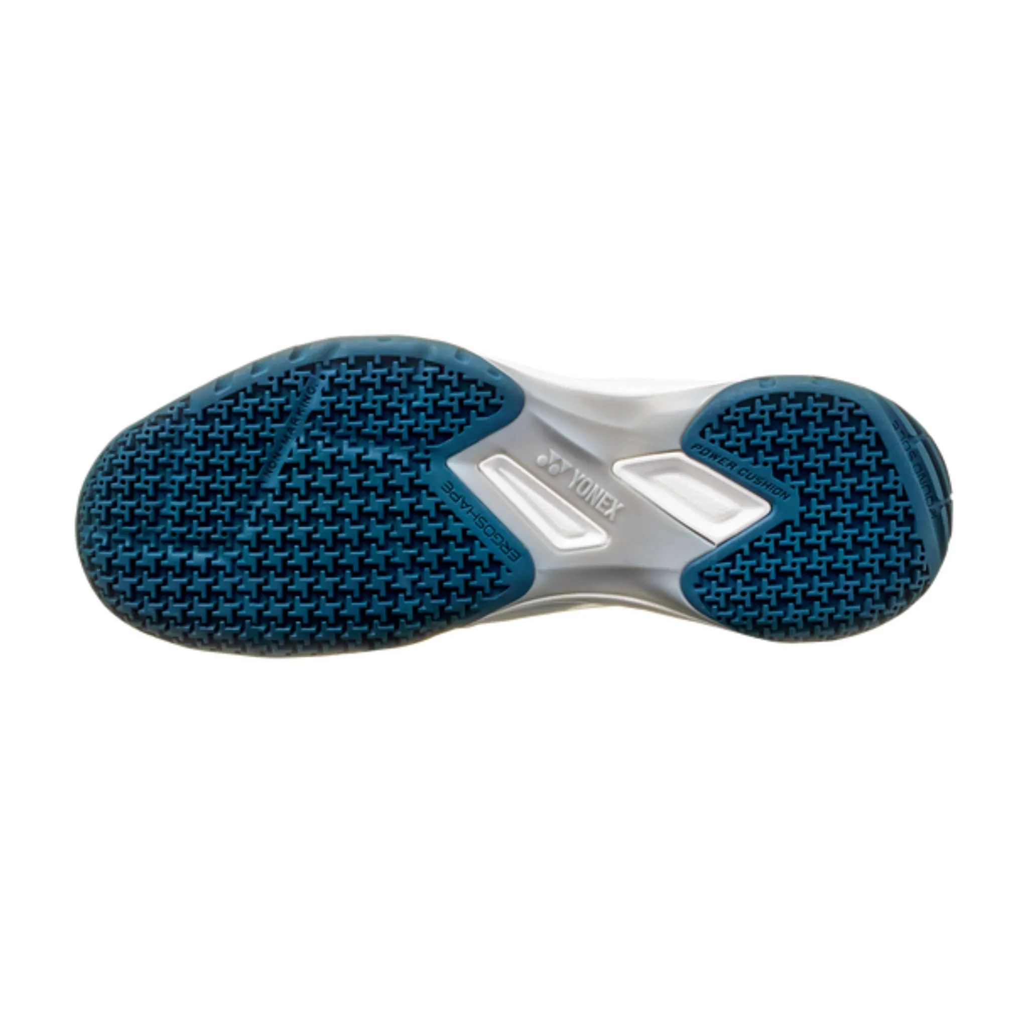 Cushioned Midsole Geometry Yonex Power Cushion SHB65X4 Unisex Court Shoes [White]