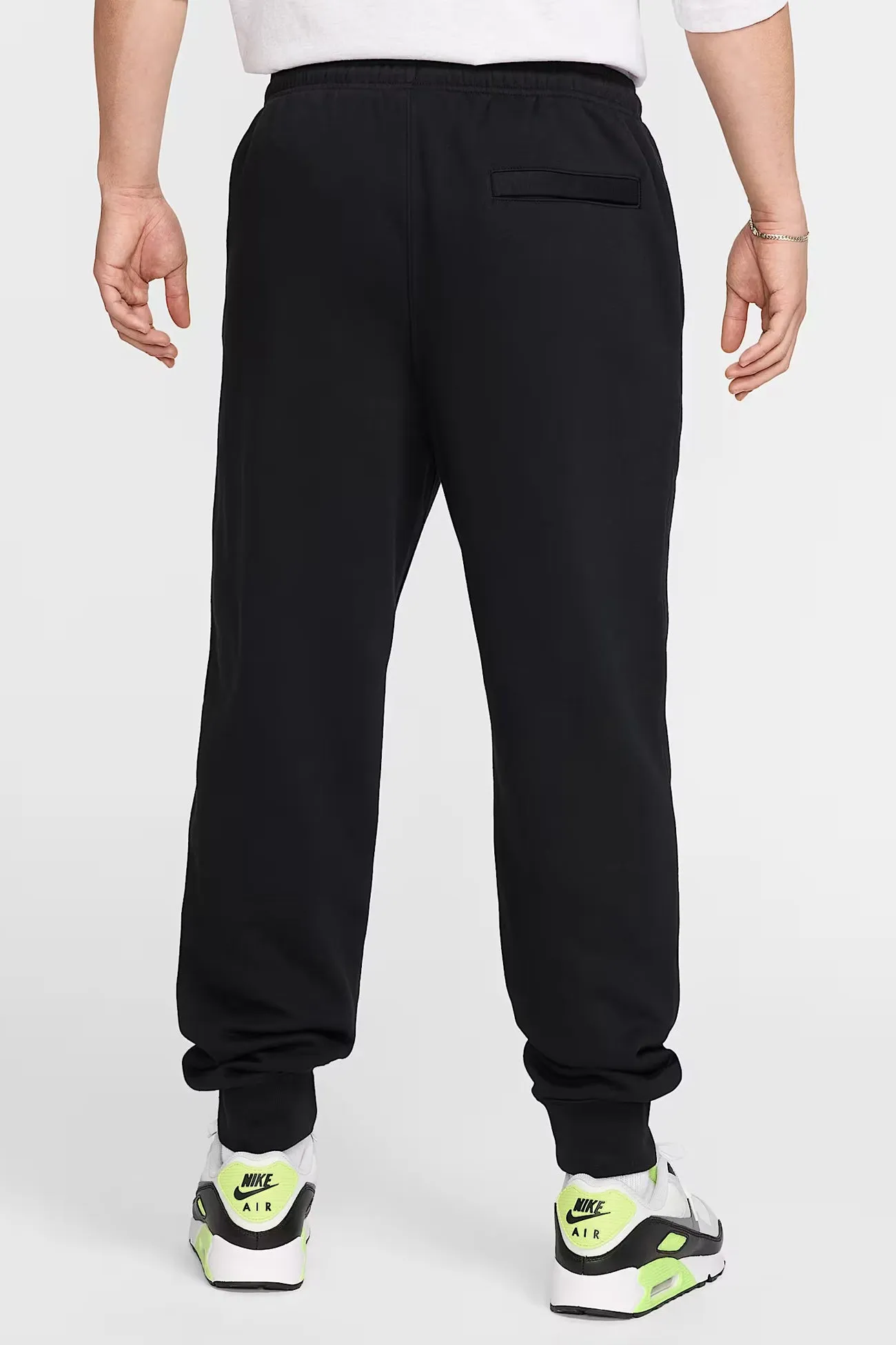 Nike Club BB Jogger Black White Rugged Fit