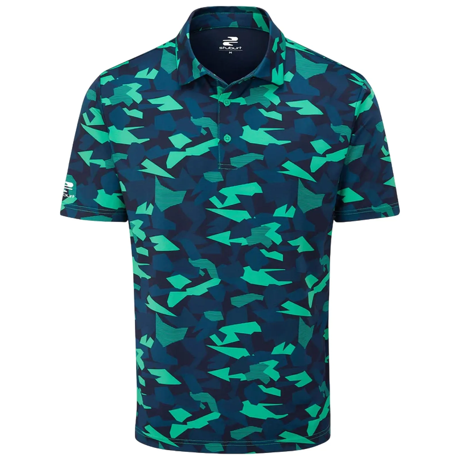 Stuburt Mens Bullfinch Polo Shirt Non Restrictive Cuff Casual Vibe