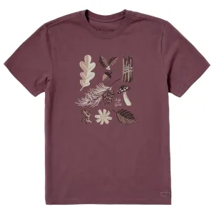 Modern Design Men's Forest Floor Medley Short Sleeve Crusher Tee