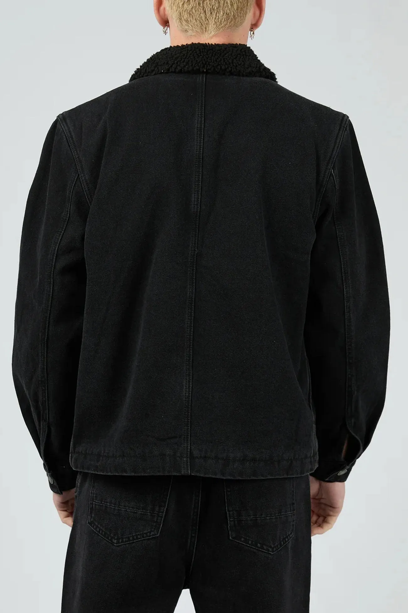 Defuse Jacket Washed Black CompressionResistant