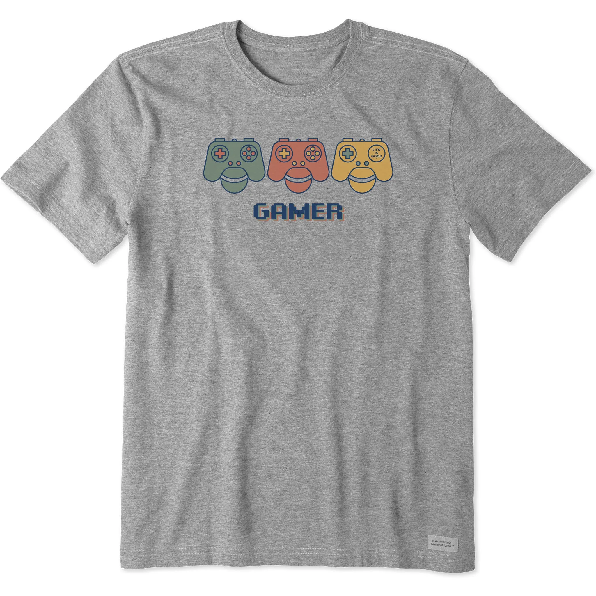 Bold and Comfortable Comfortable Style Men's Gamer Power Short Sleeve Tee