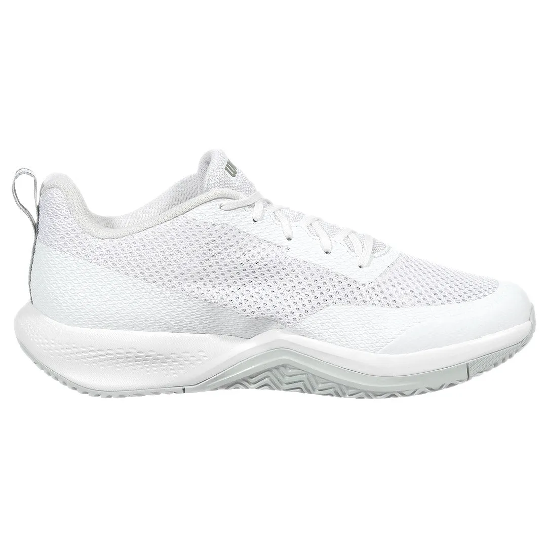 Wilson Men's Rush Pro Lite - White/Pearl Blue Flexible Tongue