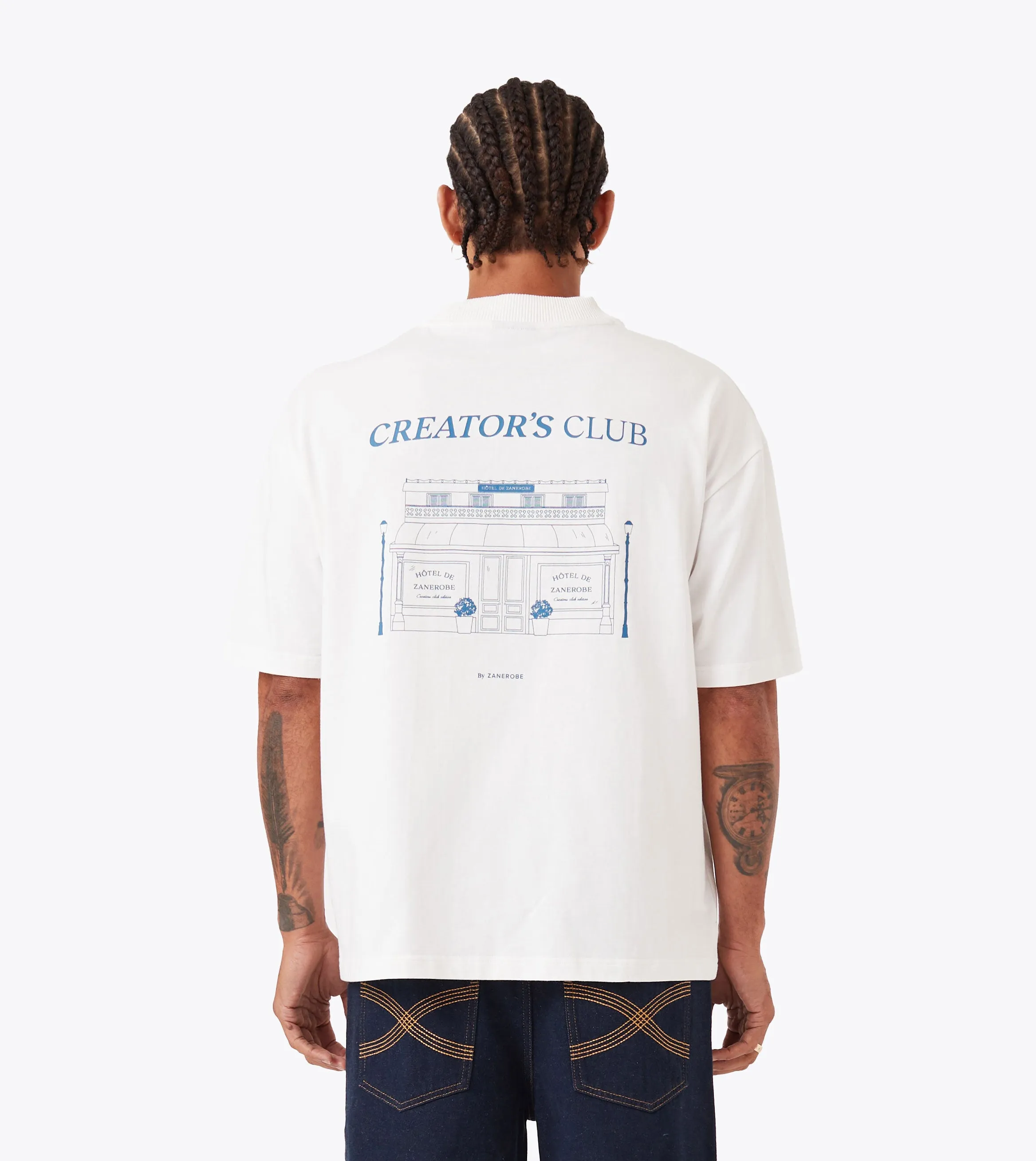 Subtle Details Creators Club Lounge Tee Vintage White