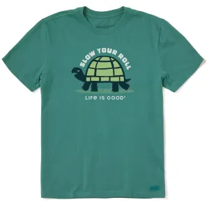 Men's Slow Your Roll Short Sleeve Crusher Tee Sport Layer Fit