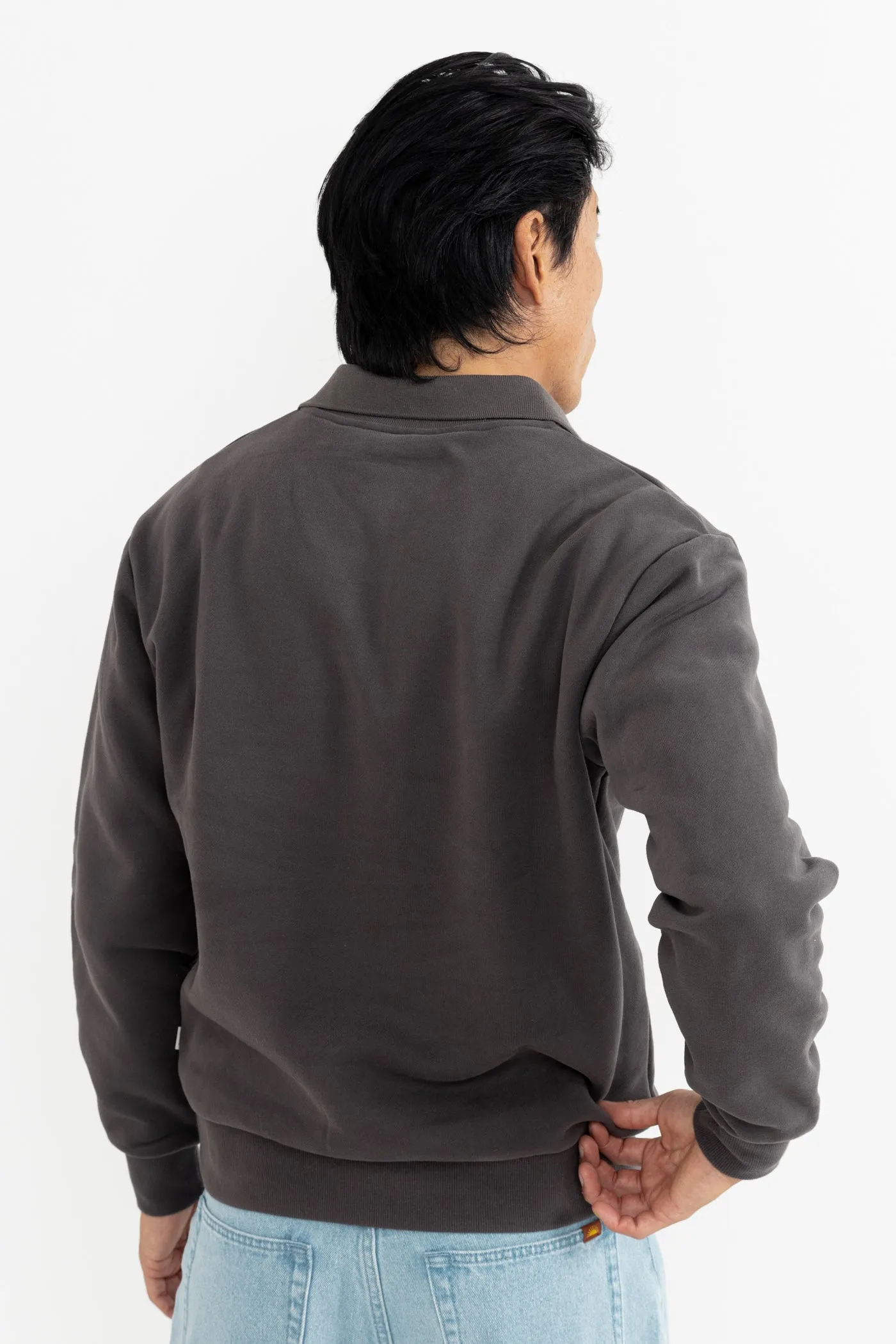 Camouflage Timeless Active Quarter Zip Fleece Vintage Black