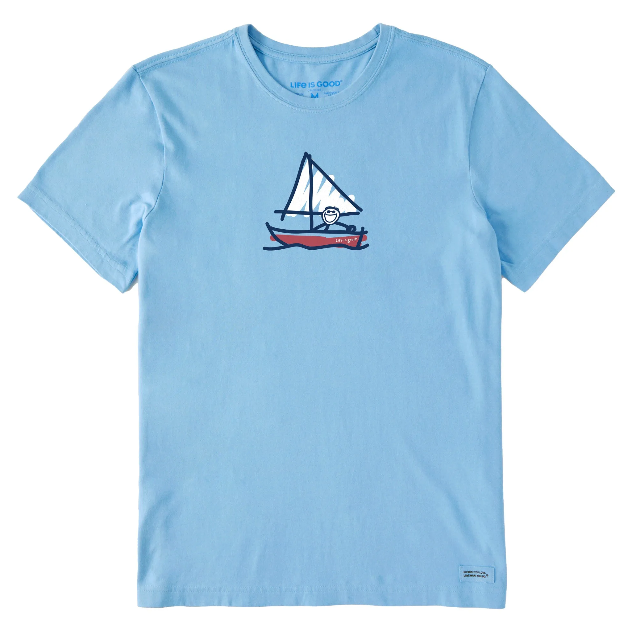 FunctionalPockets Men's Sailboat Jake Short Sleeve Crusher-LITE Tee