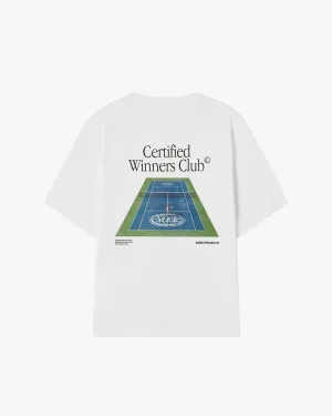 sporty and comfortable Tennis Tee White