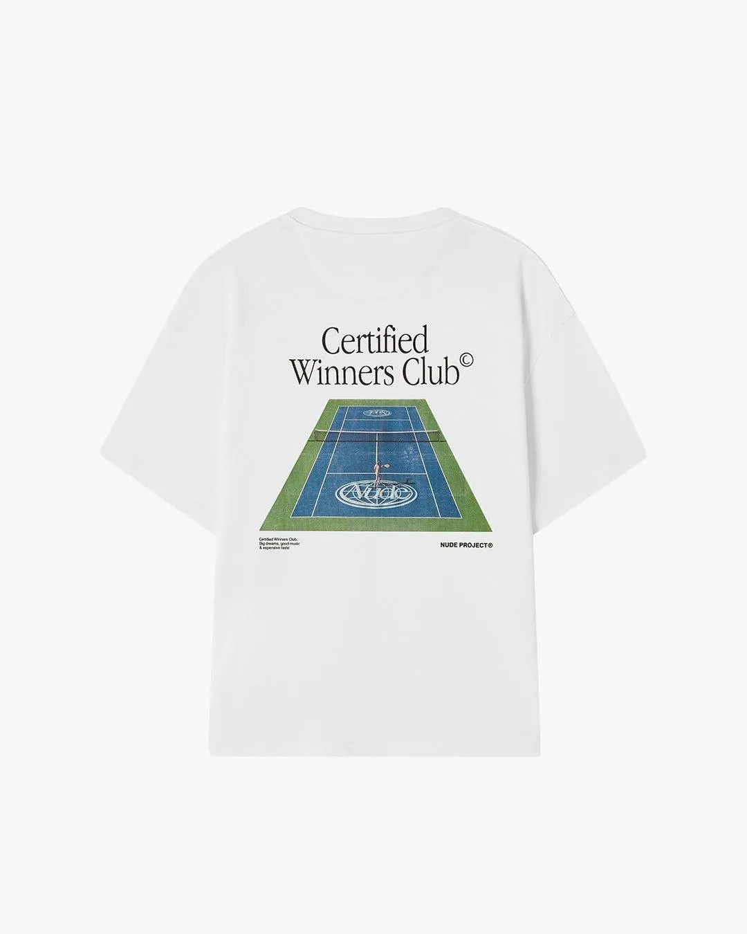 sporty and comfortable Tennis Tee White