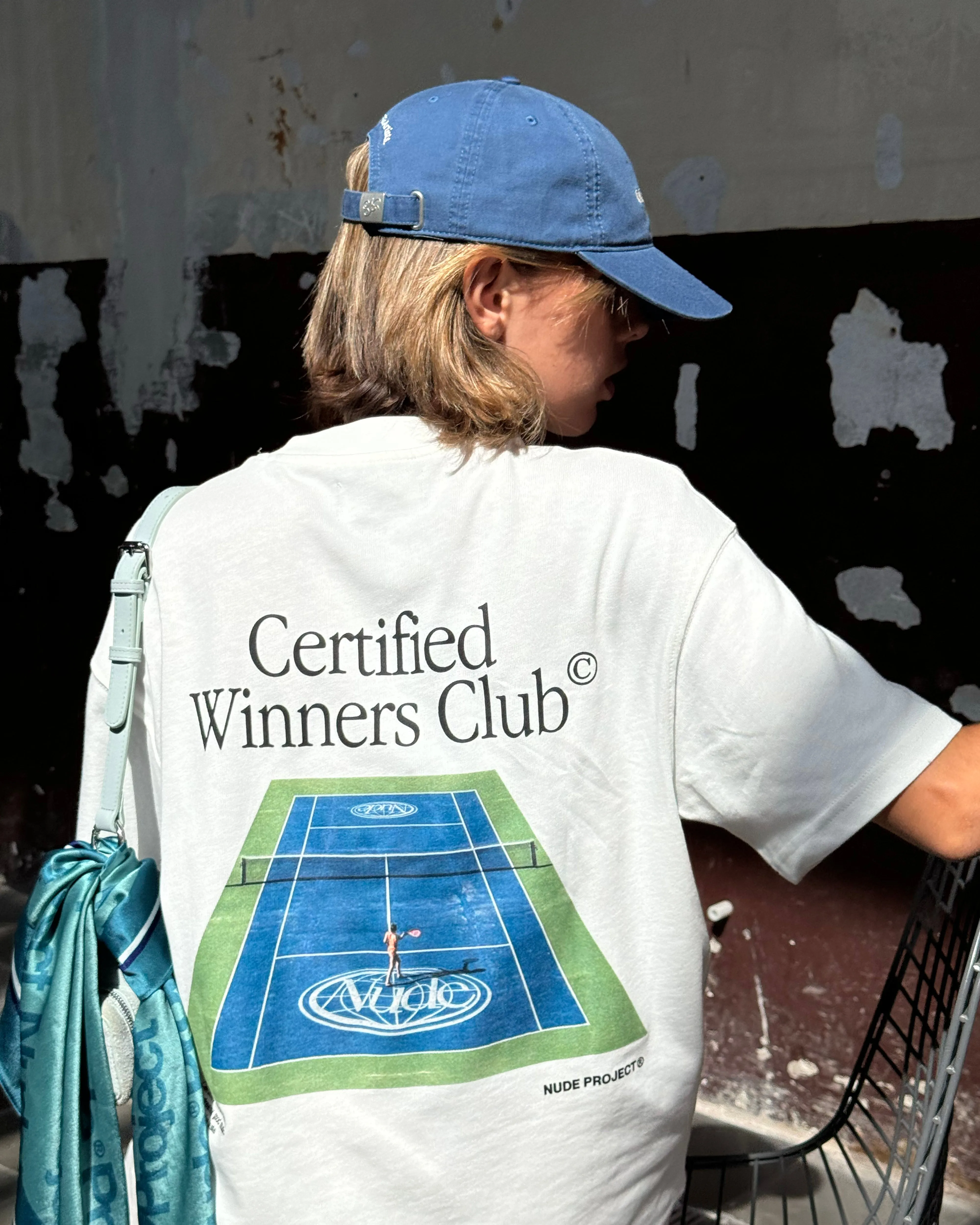 Urban Smart RecycledBlend Tennis Tee White