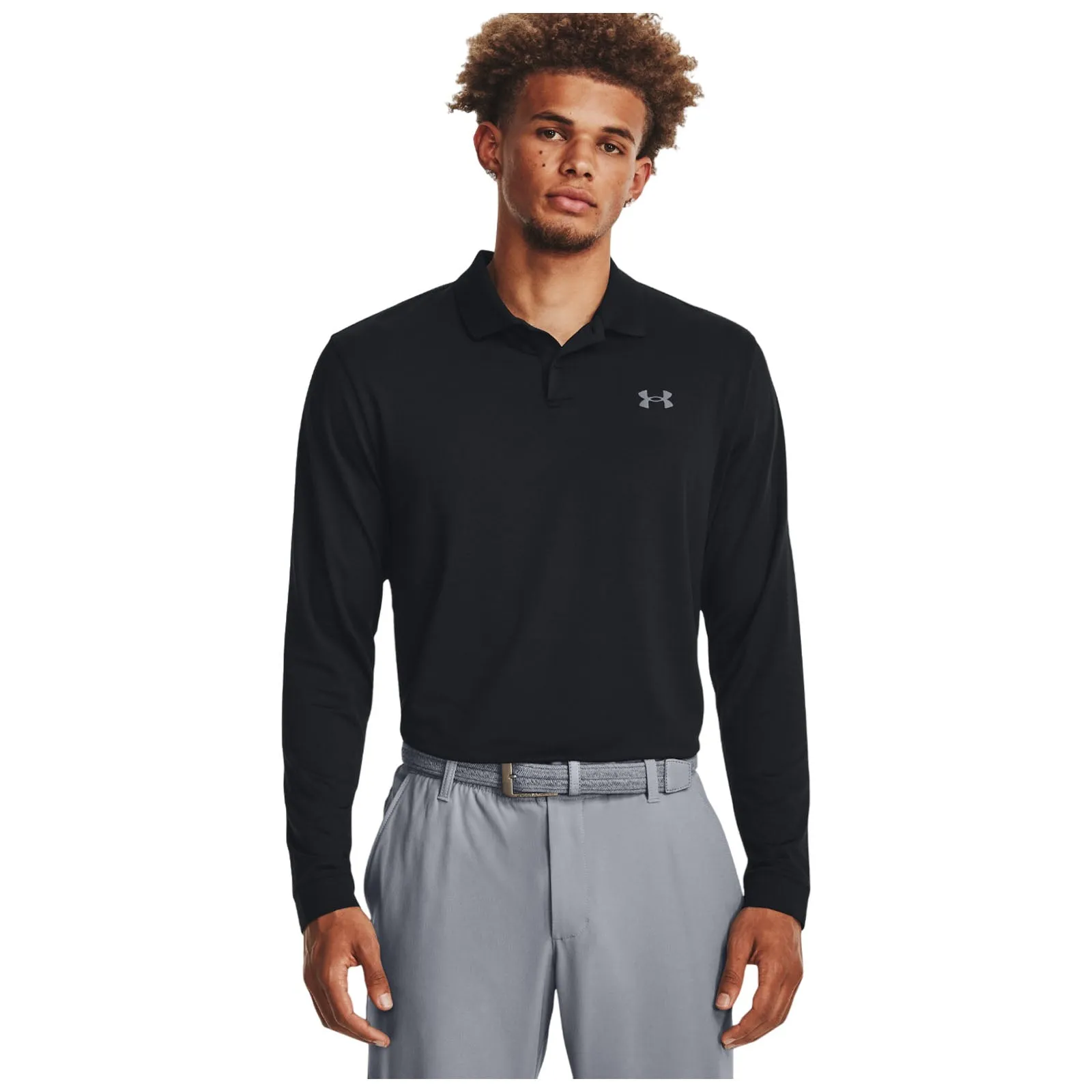 Under Armour Mens Match Play Long Sleeve Polo Shirt Chic Appearance Polo Player