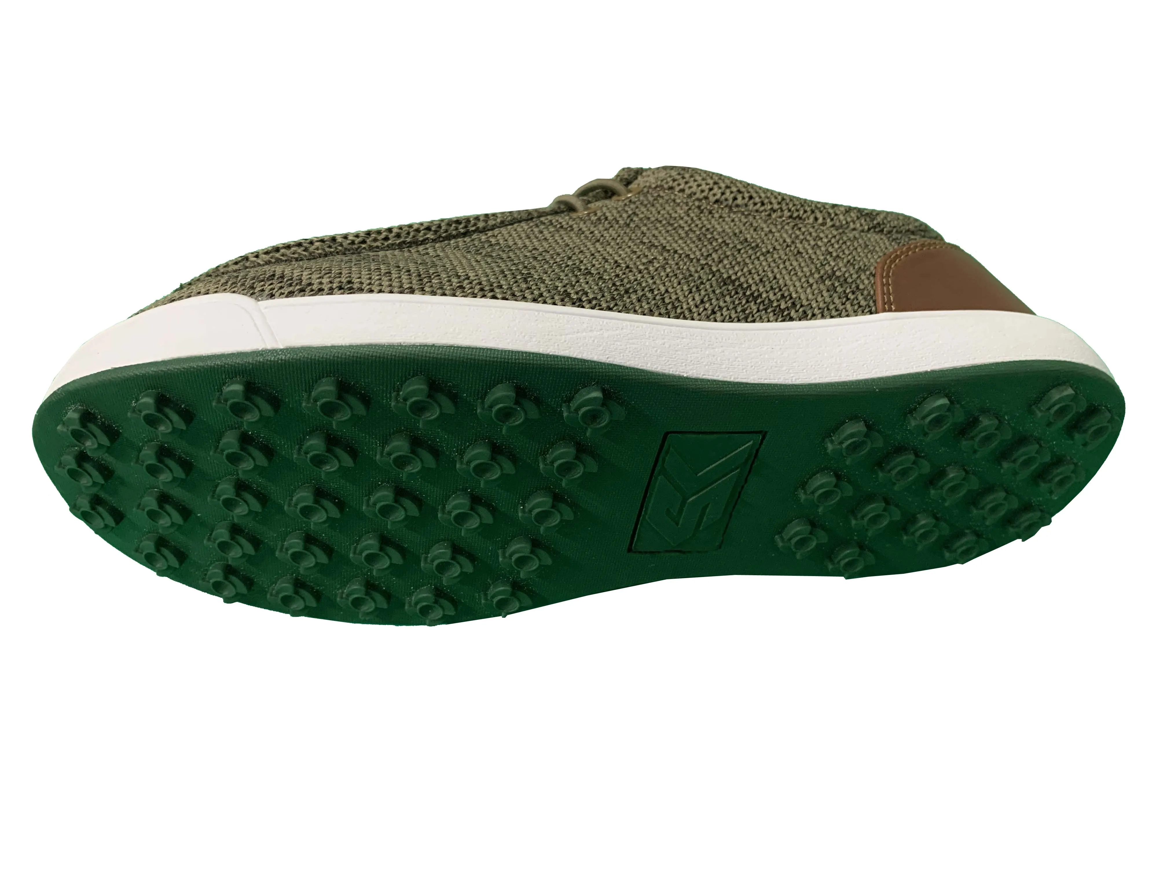 Toe Protection Ground Push SK??NI Men's Golf Shoe - Brown