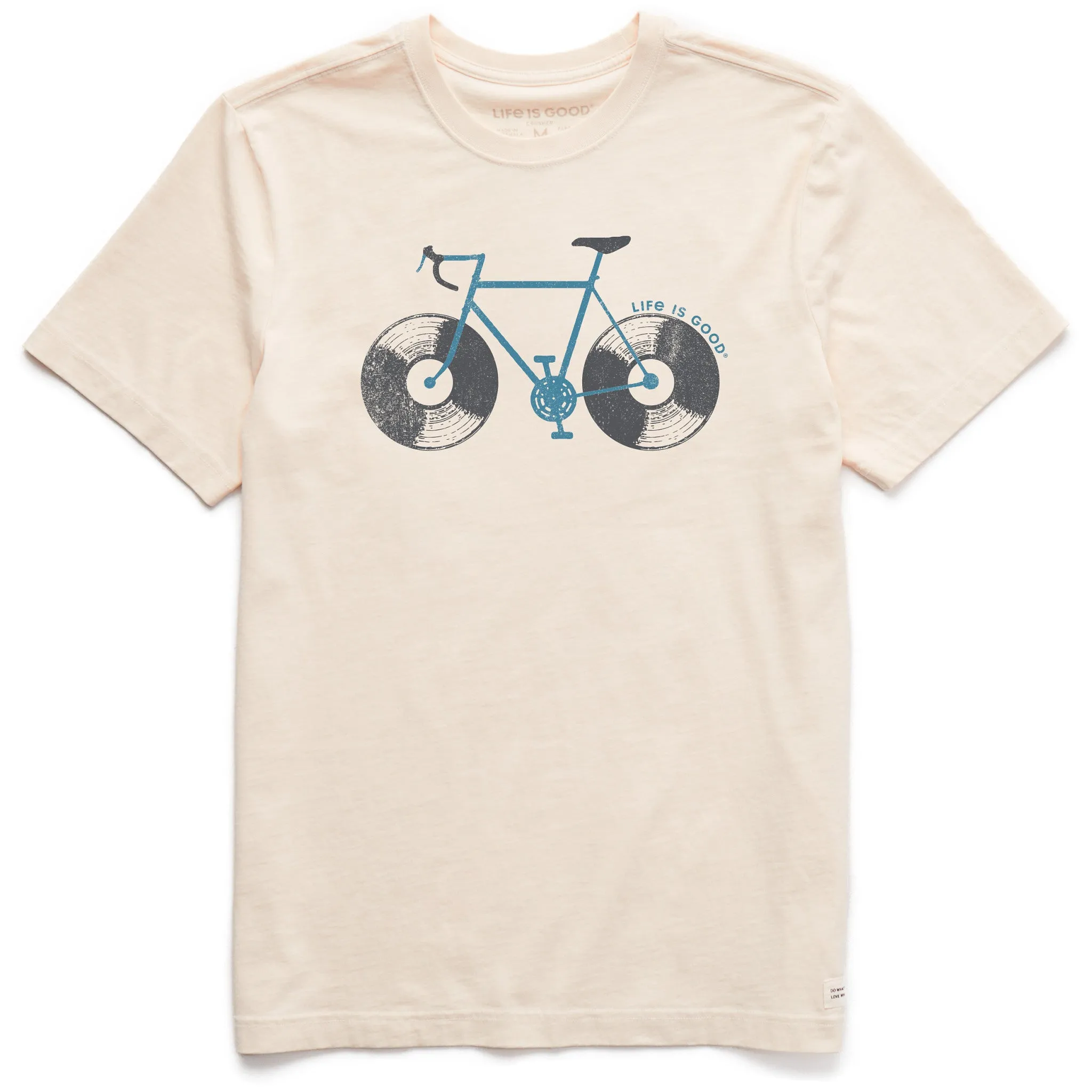 Fit for Any Season Men's Vinyl Bike Short Sleeve Crusher Tee