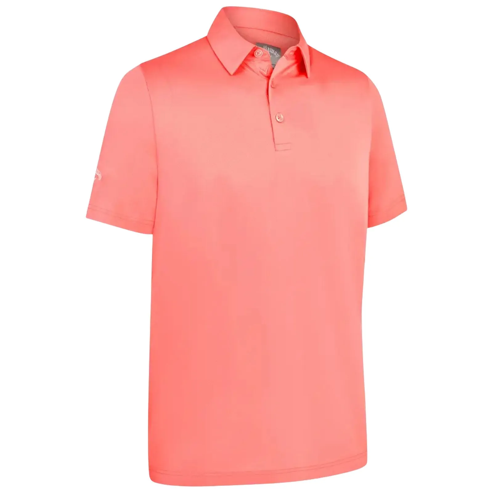 Callaway Mens Swing Tech Solid Polo NonChafing Seam Placement