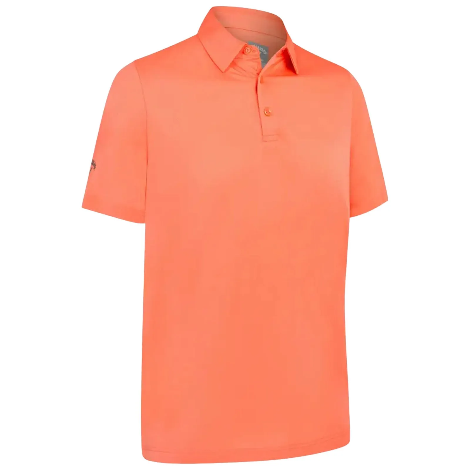 Callaway Mens Swing Tech Solid Polo Modern Design Durable Wear