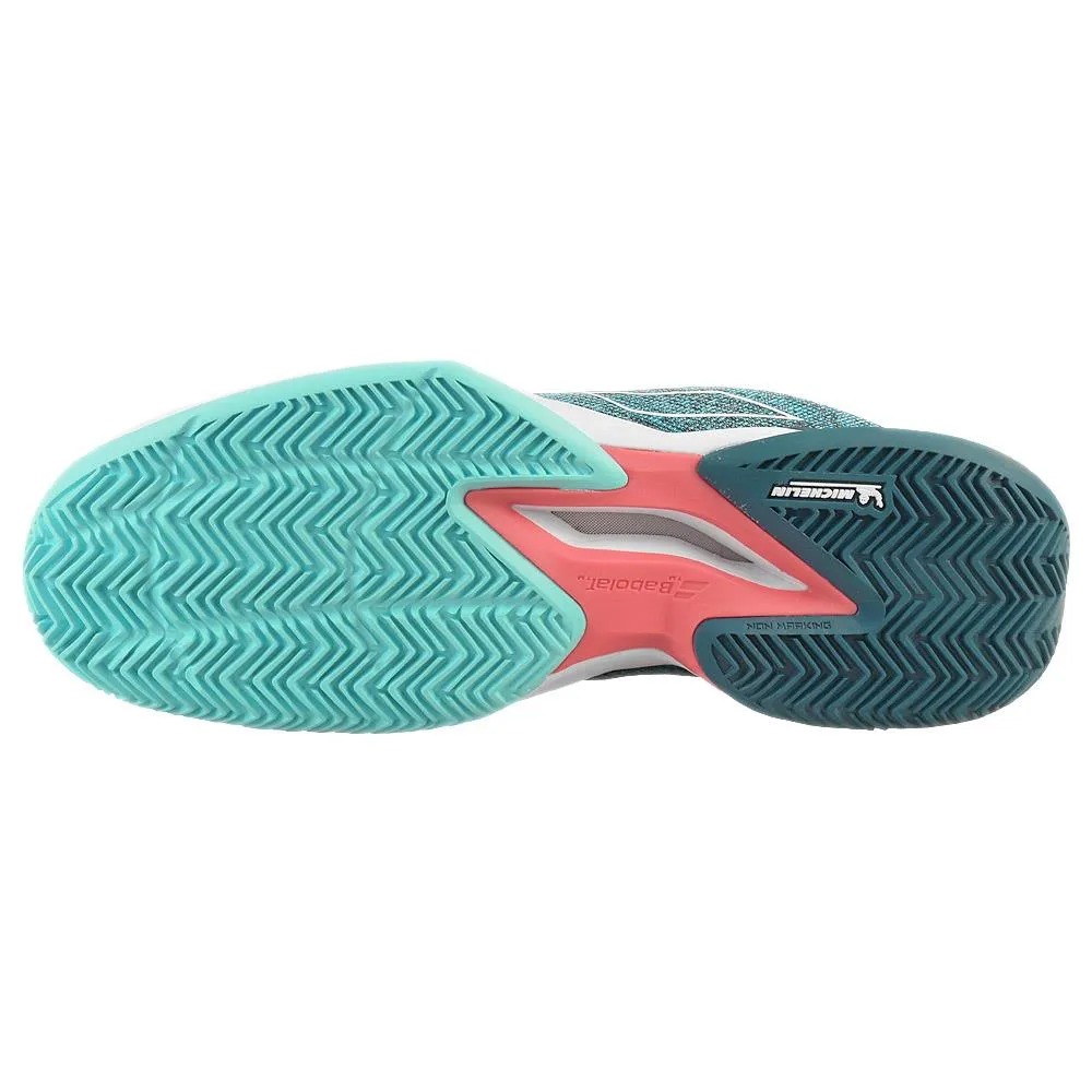 Modern Design Comfortable Straps Babolat Men's Jet Mach III - Clay - Angel Blue