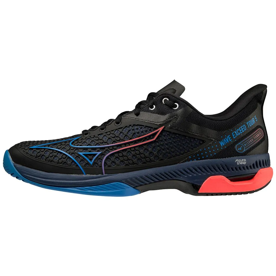 Mizuno Wave Exceed Tour 5 AC Men's Tennis/Pickleball Shoes Comfortable ankle support