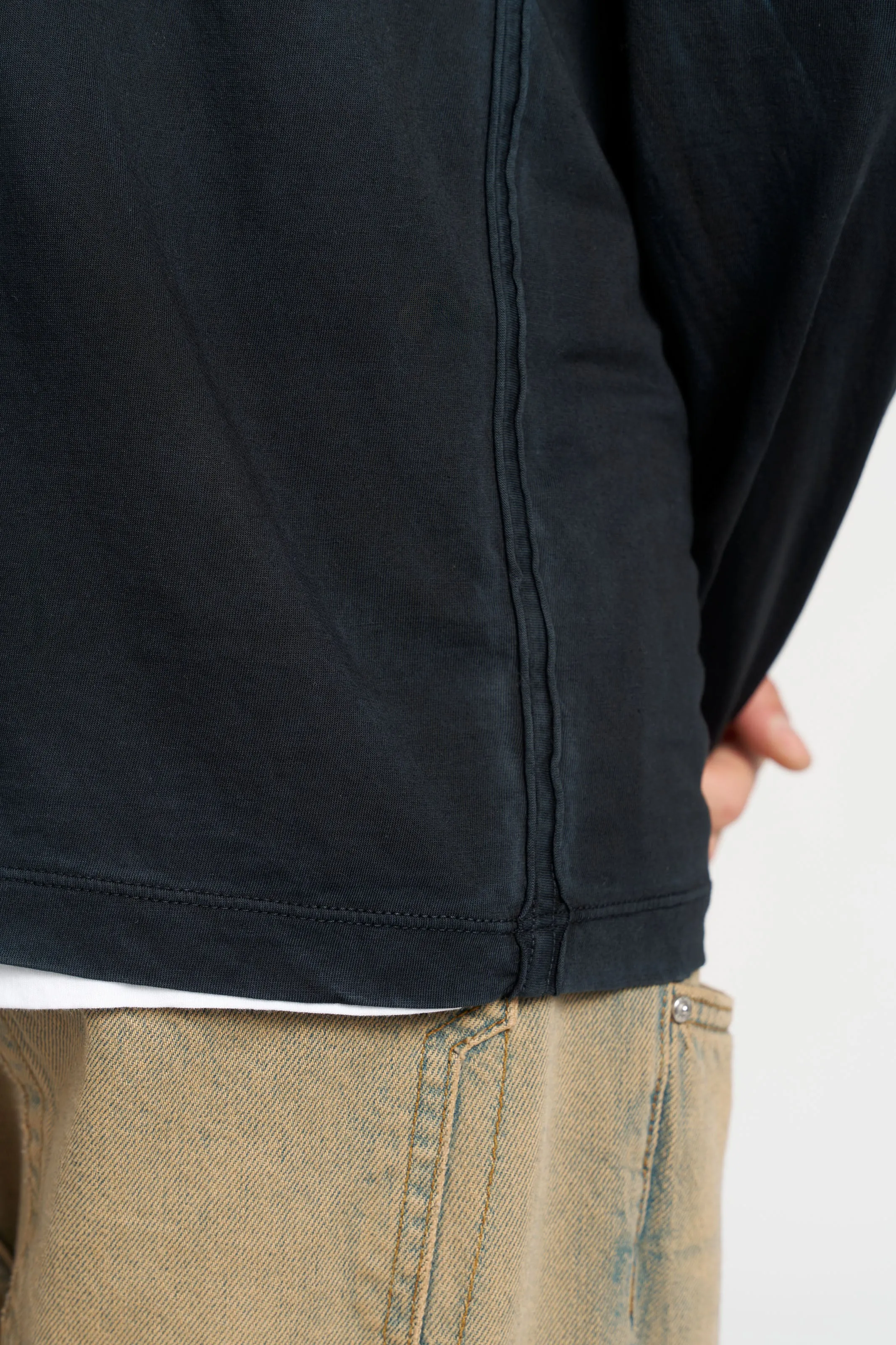 Classic Crew Long Sleeve Shirt Holiday Outfit Style Effortless Vibe