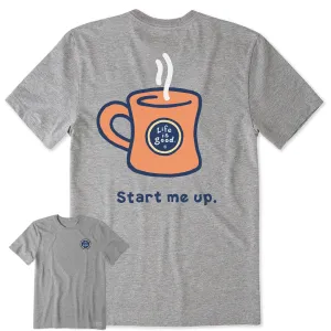 Teenager coolness Men's Start Me Up Short Sleeve Tee