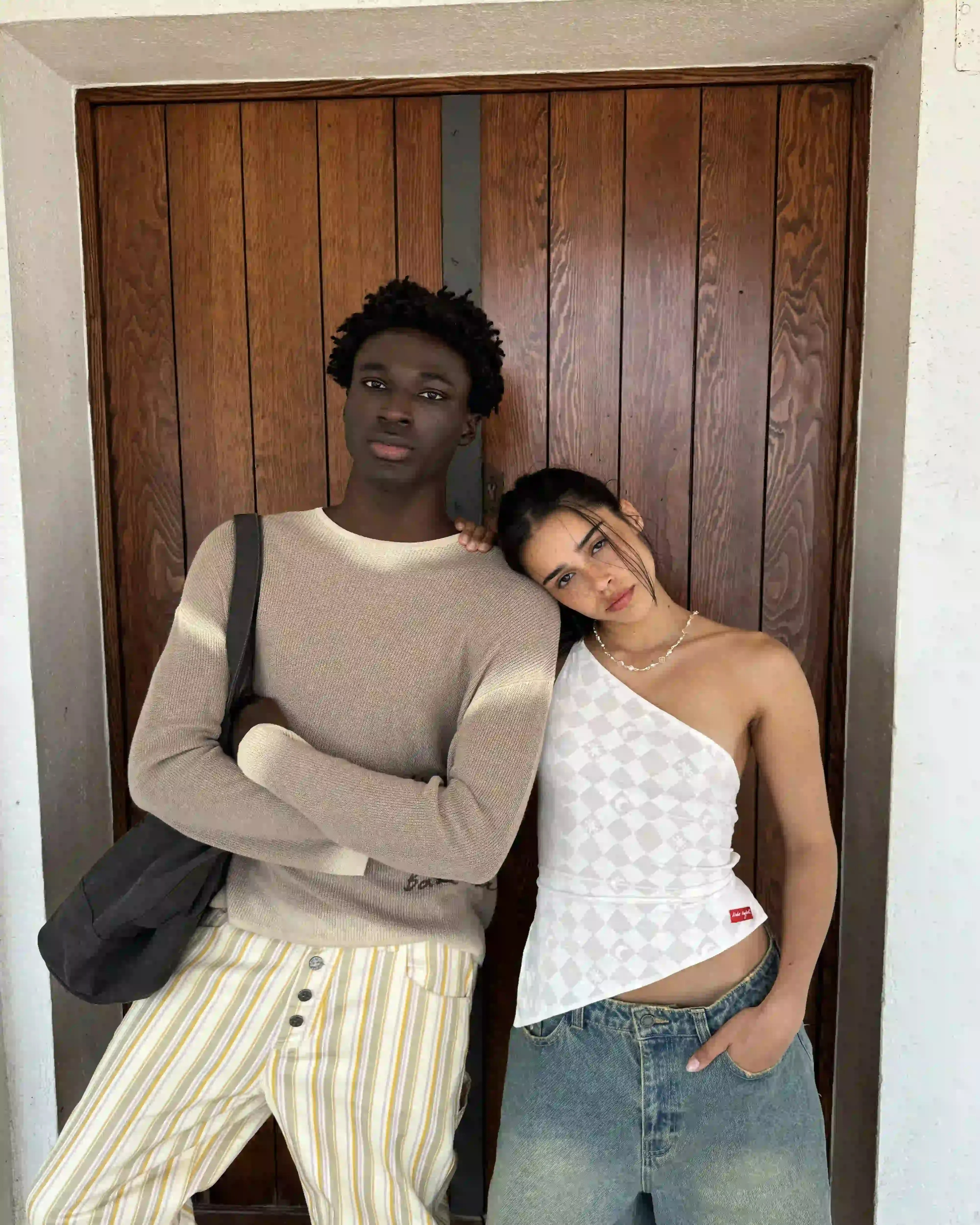 Turtleneck Variation Abrasion Resistant Yarn Local Knit Brown