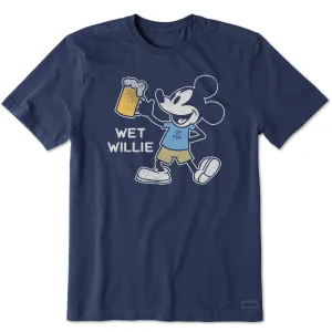 Essential Fashion Outdoor Smart Men's Steamboat  Wet Willie Short Sleeve Crusher Tee