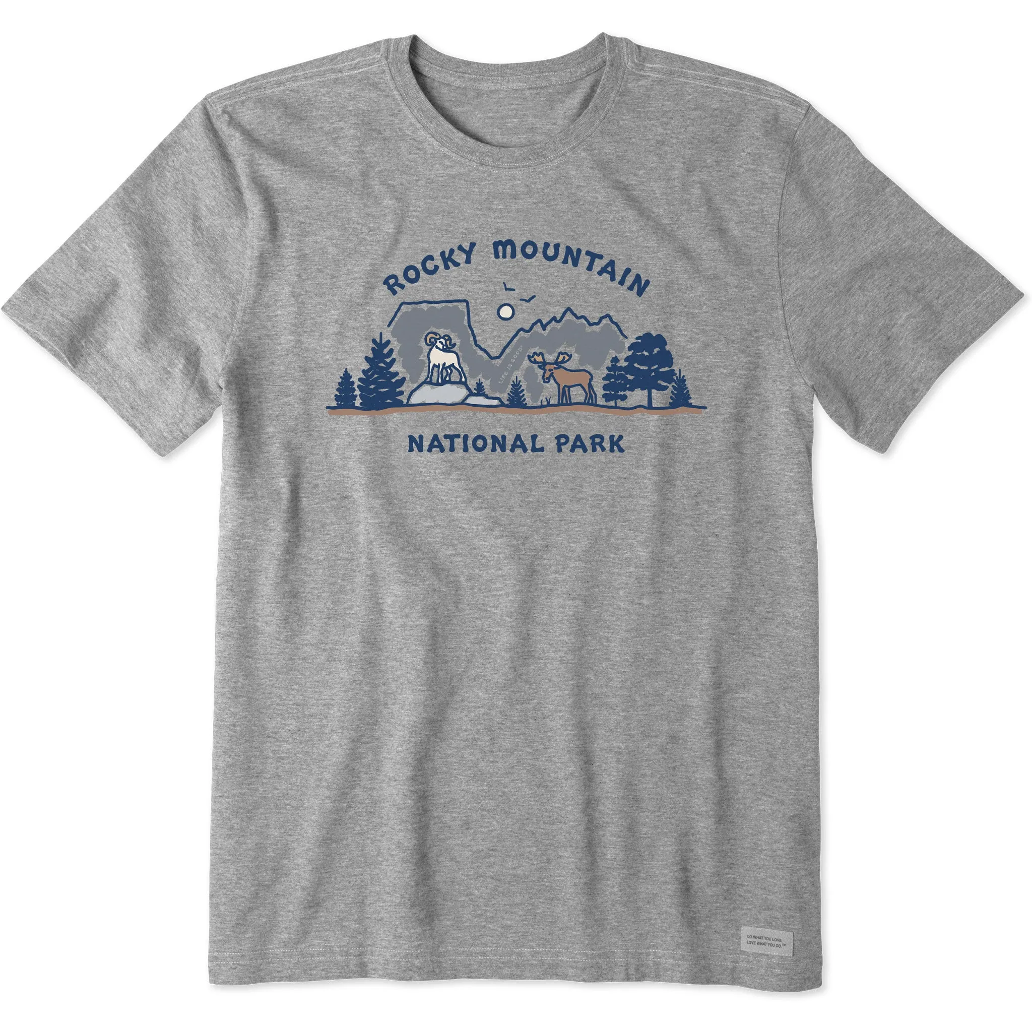 Relaxed Comfort Wear Weekend Comfort Wear Men's Rocky Mountain Vista Short Sleeve Tee