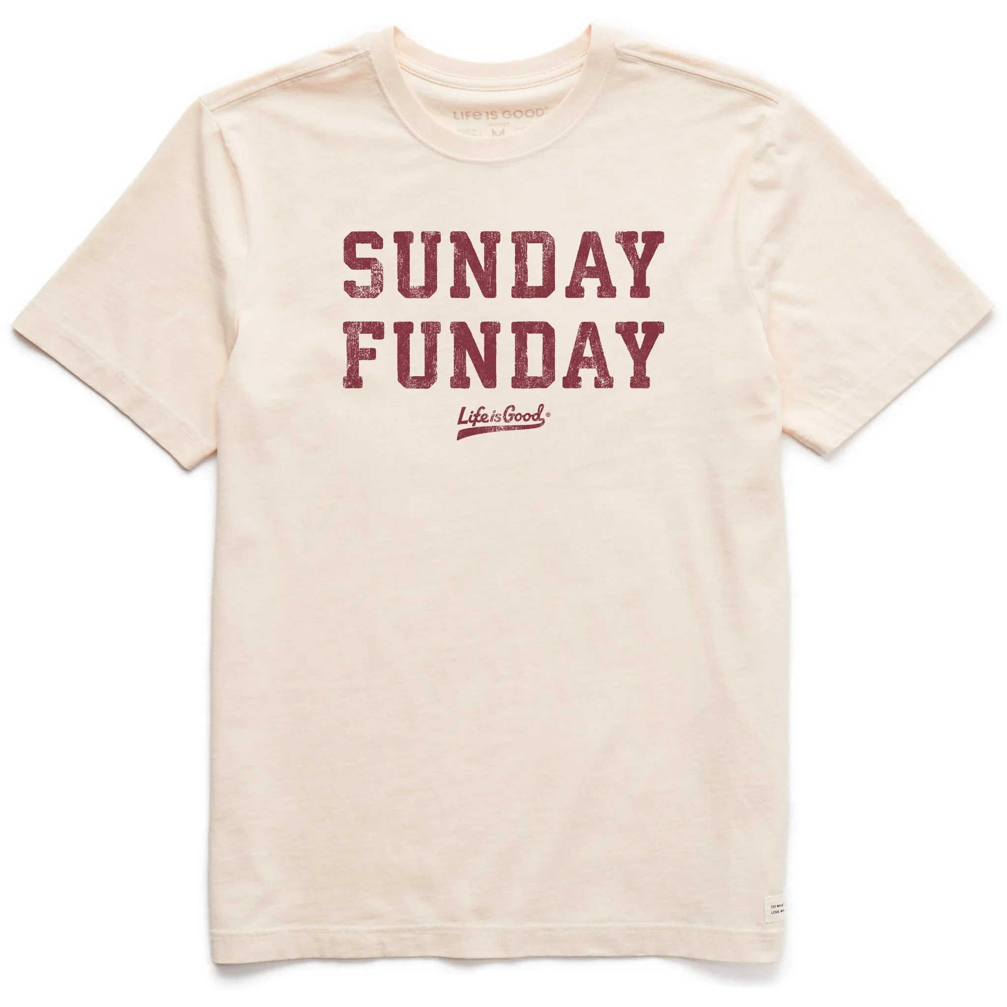 Men's Sunday Funday Short Sleeve Crusher-LITE Tee Casual Comfort Layer