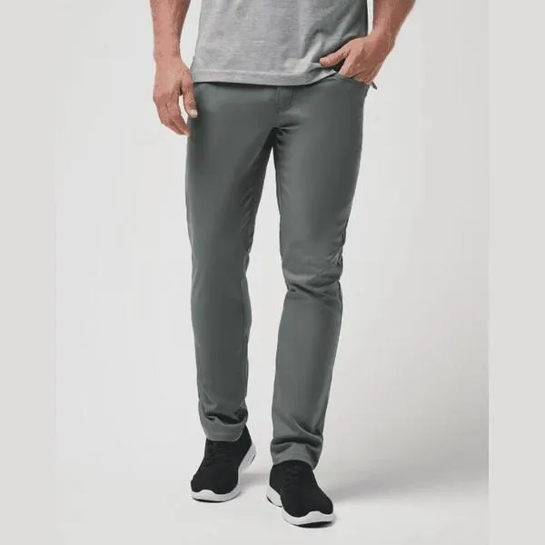 Travis Mathew Open To Close Pant - Green Odor Control Fabric HighWaistSupport