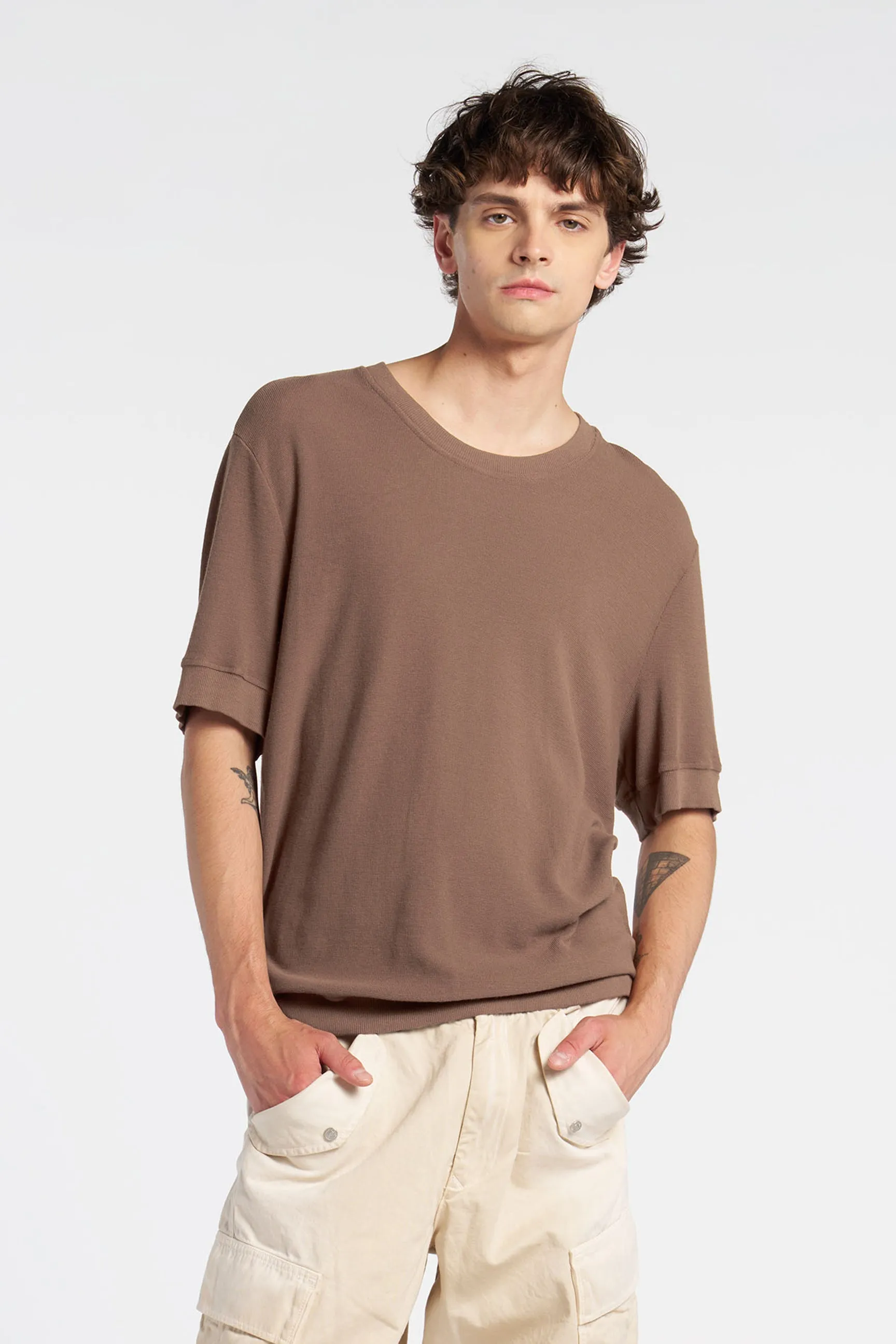 Versatile Design Seasonal Layering Hendrix Short Sleeve Crew