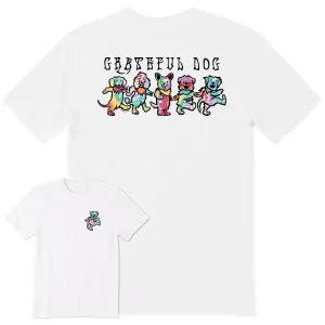 Everyday Wearable Adaptable Men's Grateful Dancing Dogs Short Sleeve Tee