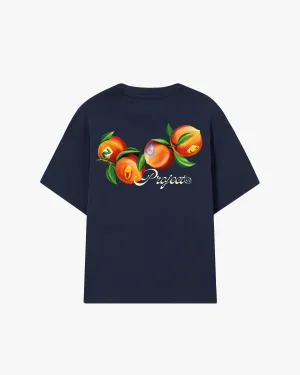 Perfect Style Low Impact Processing Peach Tee Navy