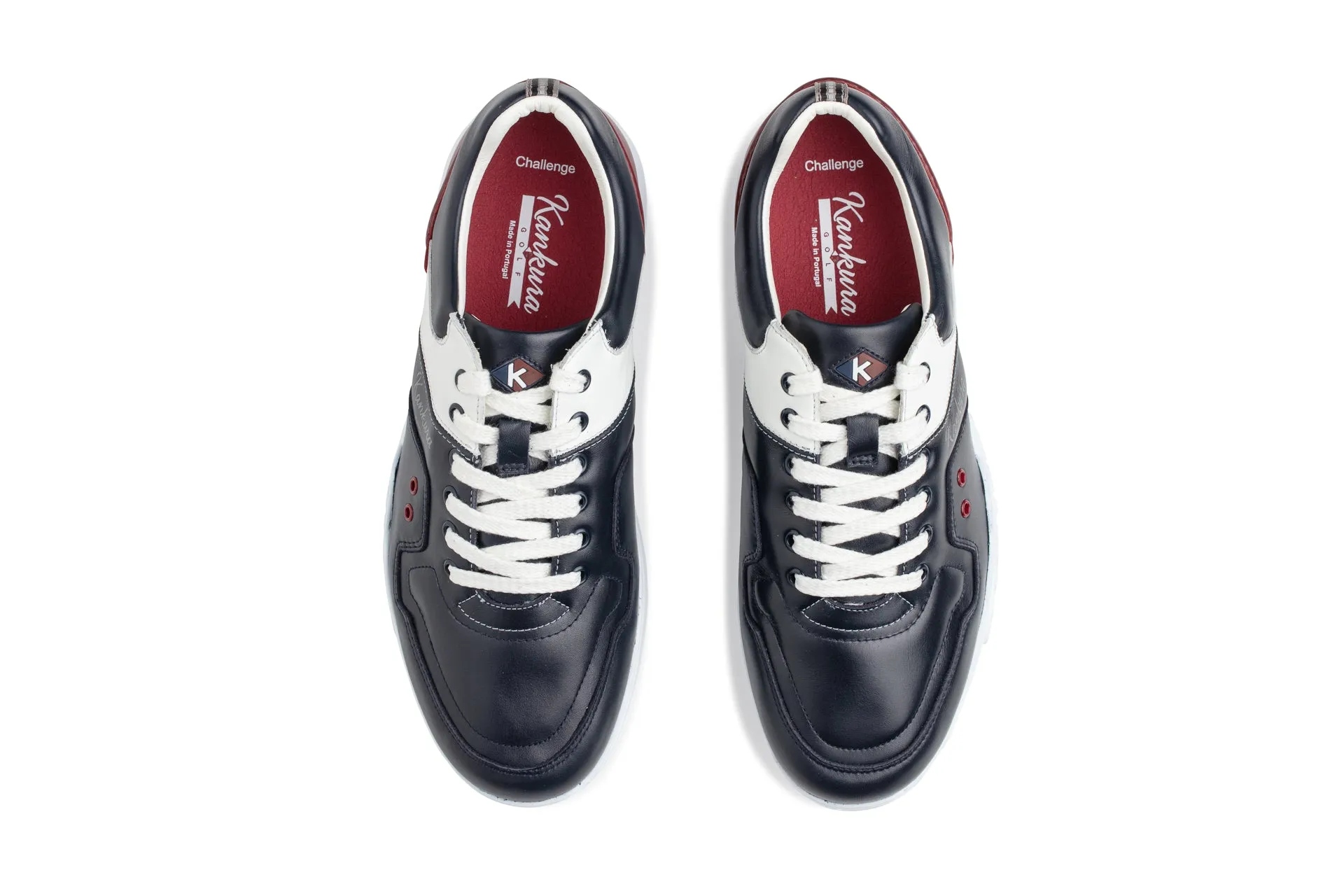 Comfort Flow Pro Challenge 01   Blue|White   Men's Golf Shoes CH001 02