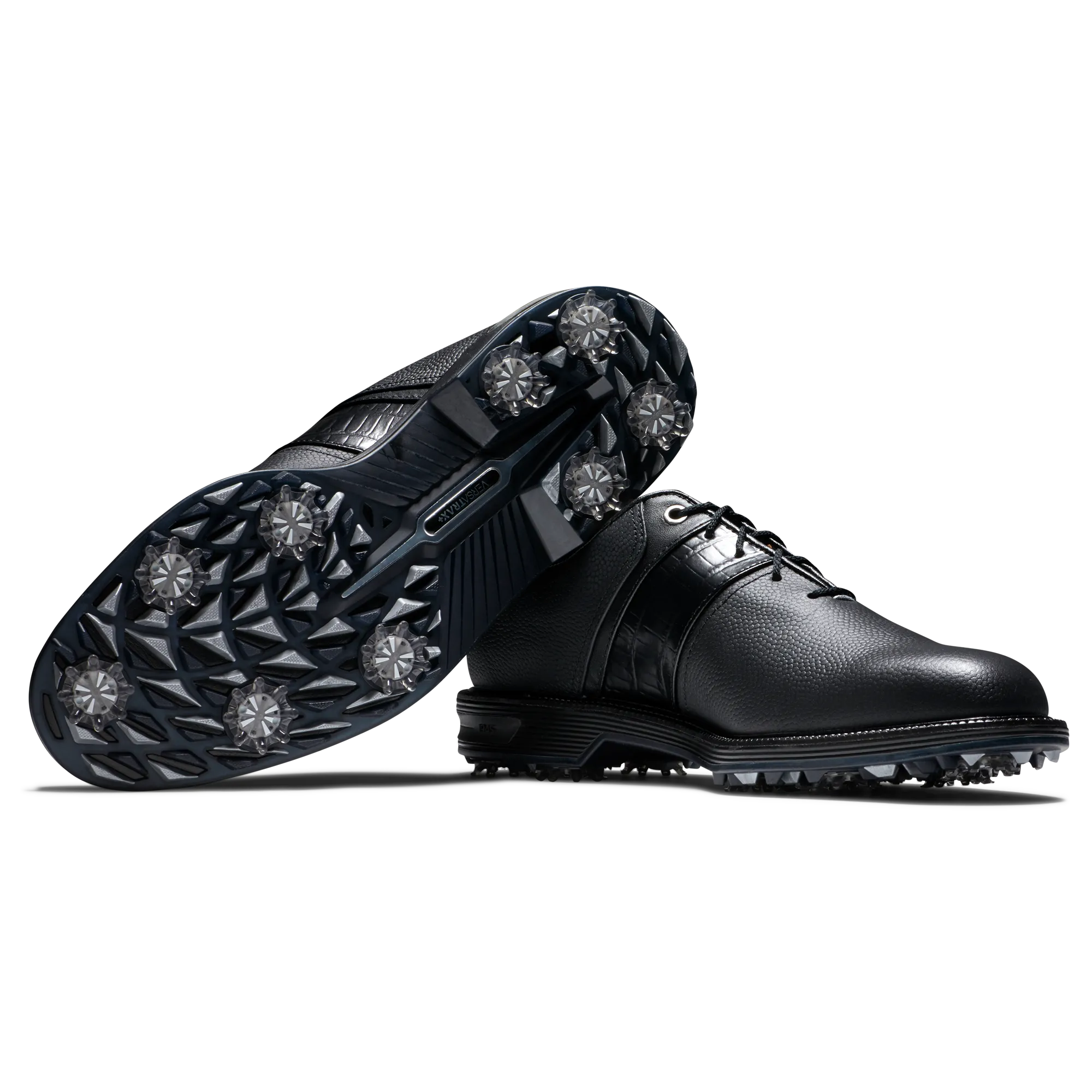 FootJoy Men's Premiere Packard Series Golf Shoe- Black Cushion Layer Fast Fit