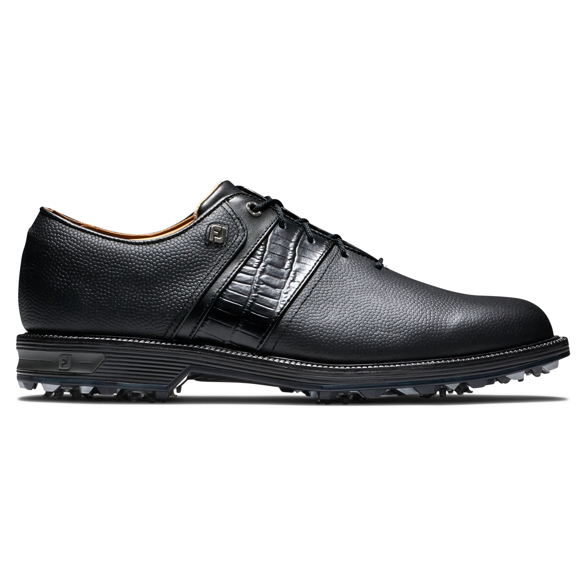 Pro Fit Breathable Upper FootJoy Men's Premiere Packard Series Golf Shoe- Black