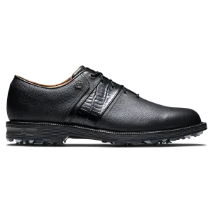 Pro Fit Breathable Upper FootJoy Men's Premiere Packard Series Golf Shoe- Black
