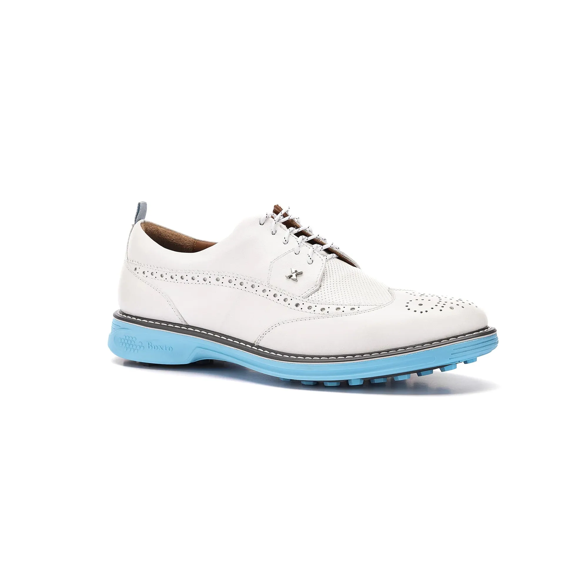 Performance Motion Stability Support Legacy Love Spikeless Golf Shoes White