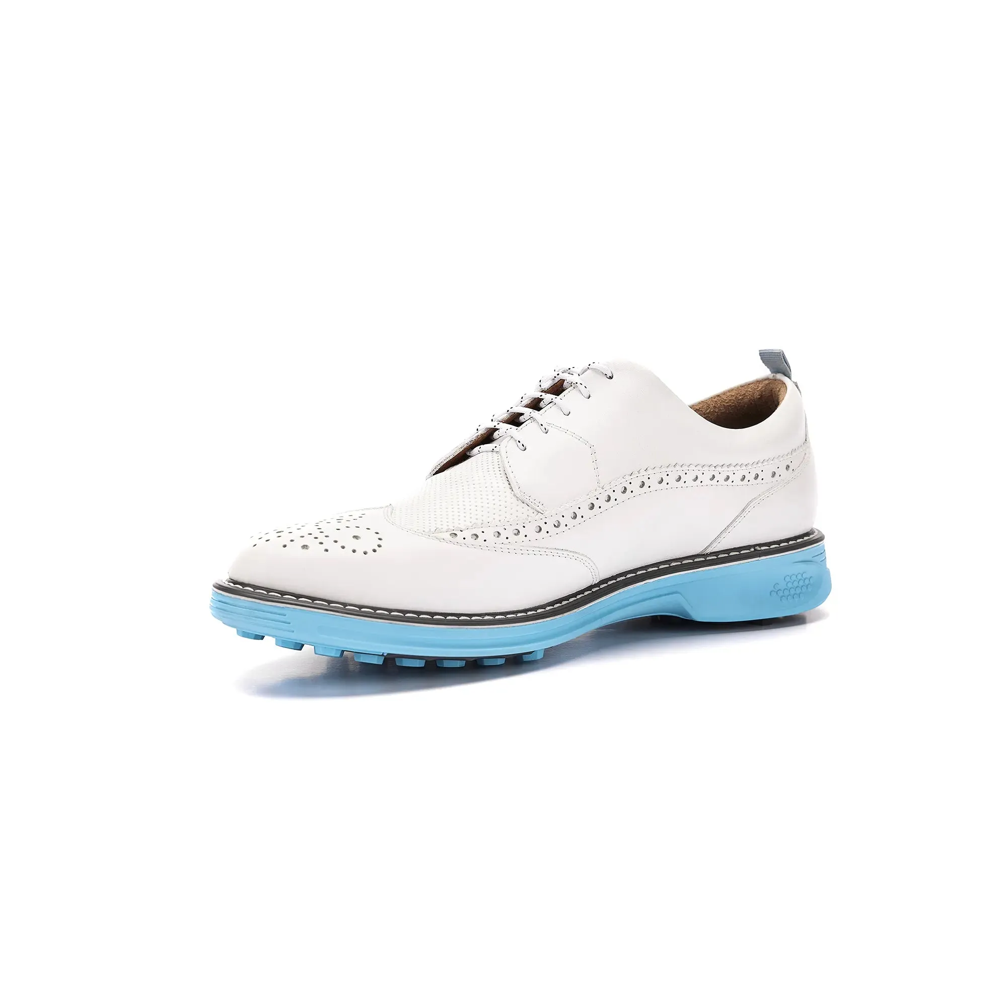 Ground Fit Sole Comfort Legacy Love Spikeless Golf Shoes White