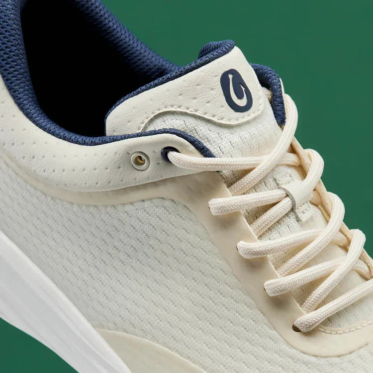 Olukai Men's Makena Golf Shoes- White Sand ErgonomicDesign