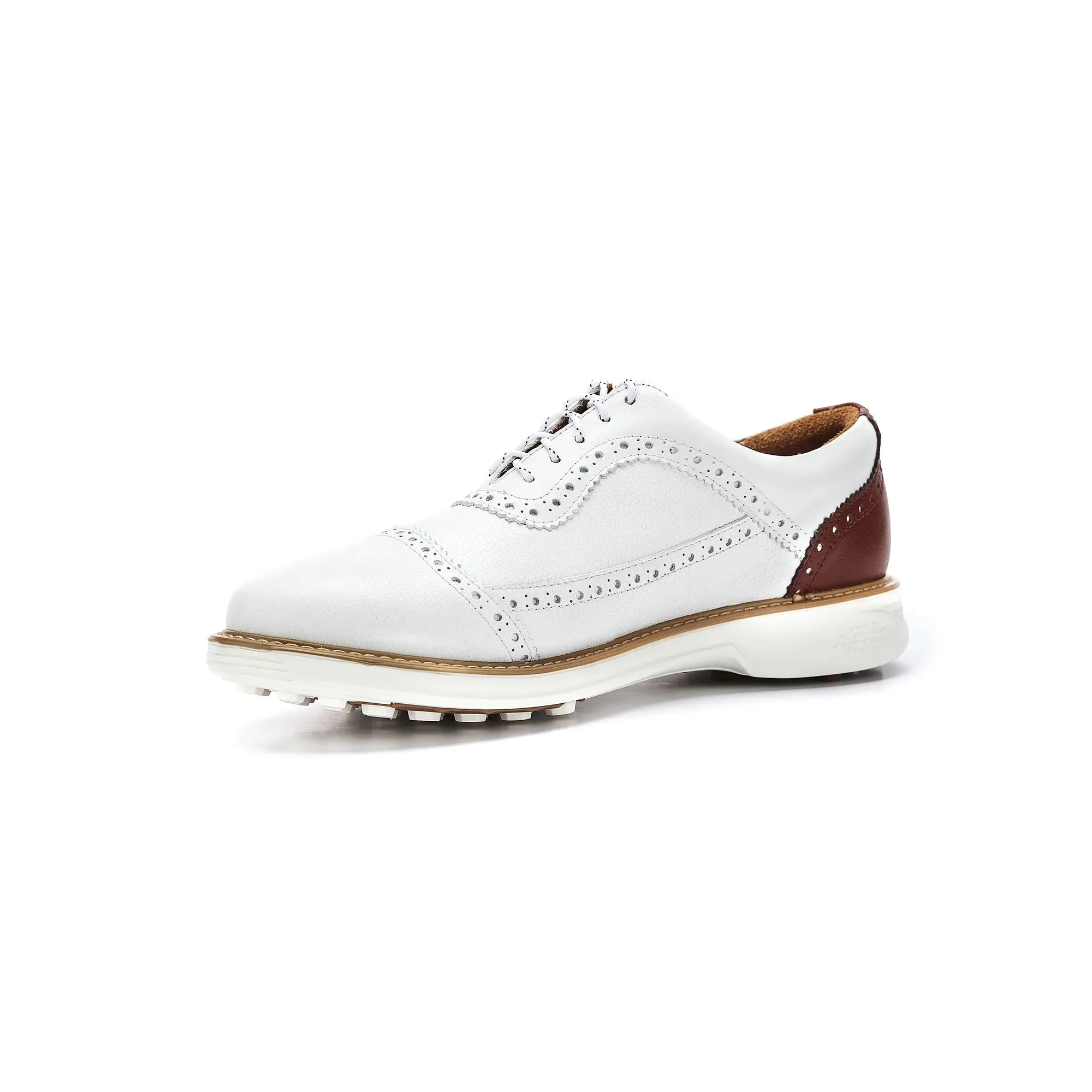 Legacy Hope Spikeless Golf Shoes White Honey Pro Edge Speed Response