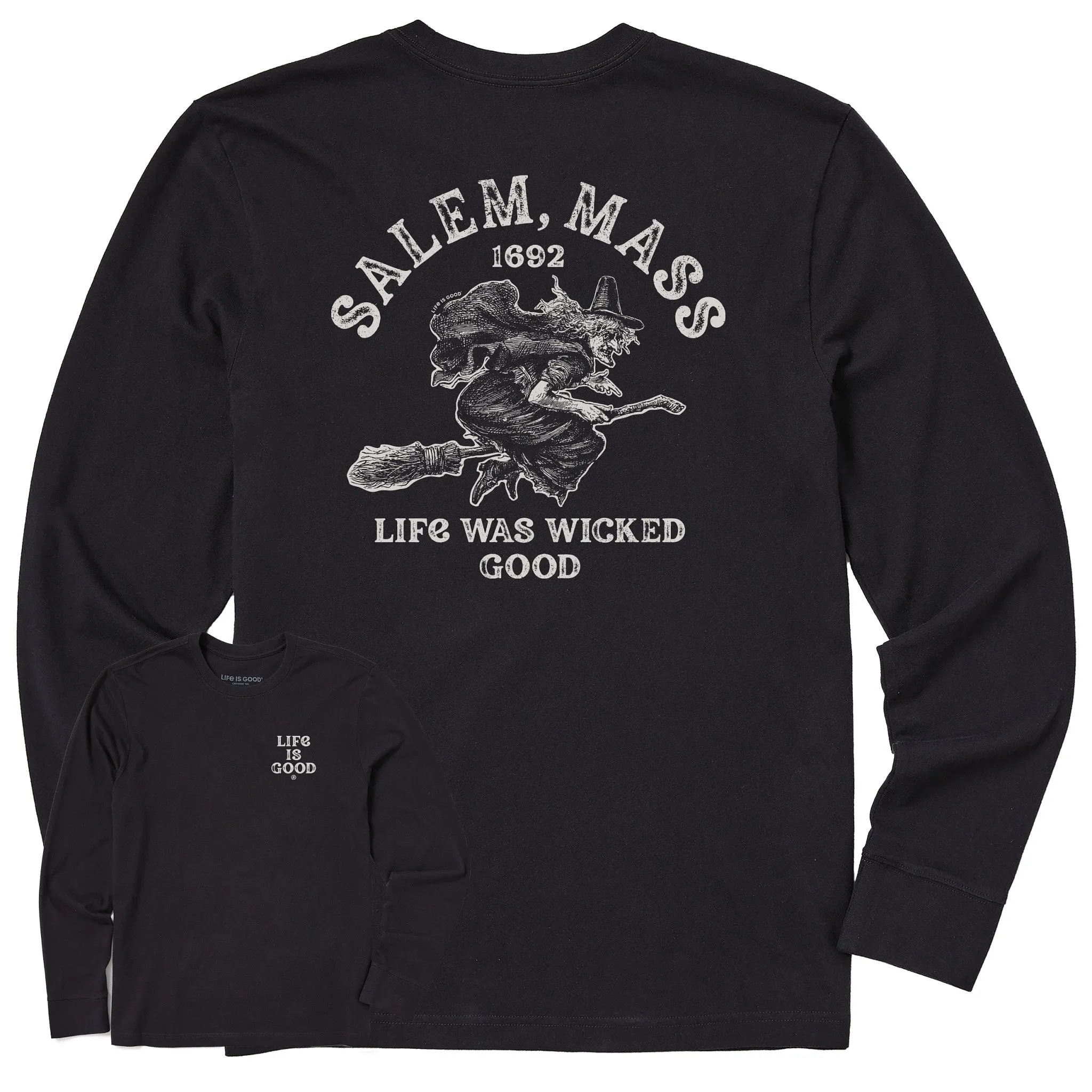 Men's Salem 1692 Long Sleeve Crusher Tee All-day style Men's
