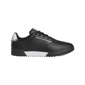 Adidas Retrocross Spikeless Golf Shoes - Black Breathable mesh
