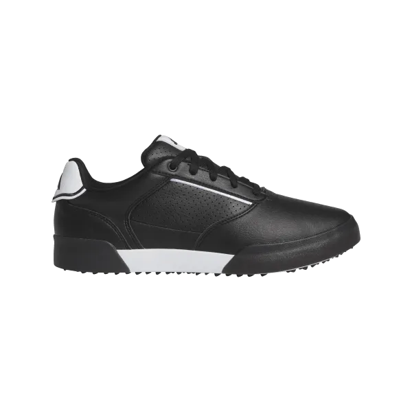 Adidas Retrocross Spikeless Golf Shoes - Black Breathable mesh