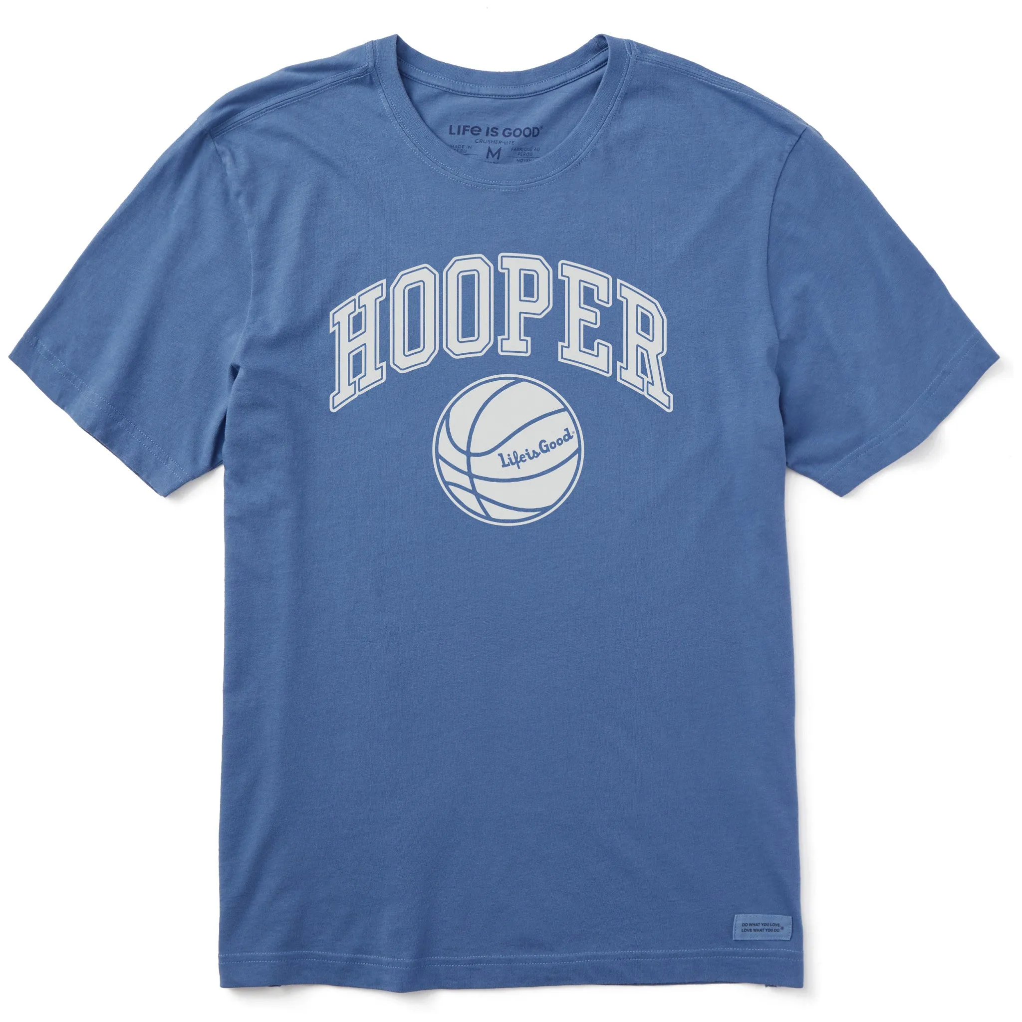 Men's Hooper Short Sleeve Crusher Tee Essential Casual