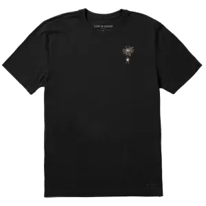 Men's Spiderweb Short Sleeve Crusher Tee Soft and Light Wear Comfortable and stylish