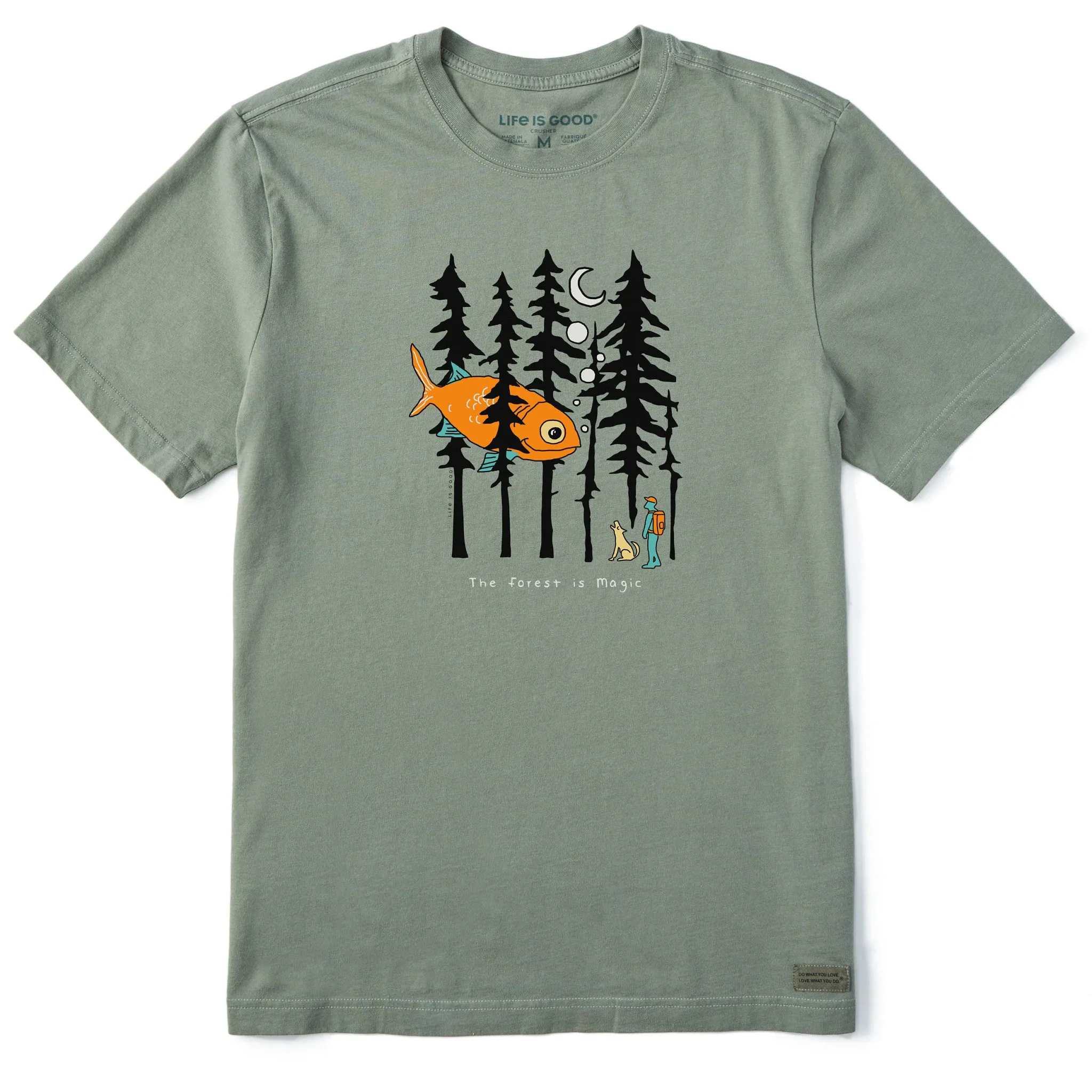 Breezy Design Men's Forest is Magic Short Sleeve Tee