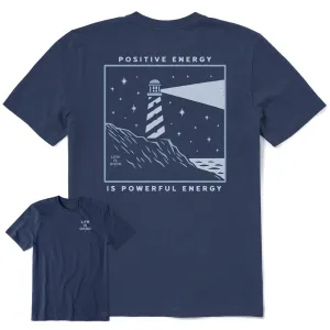 Moisture Management Technology Men's Positive Energy Lighthouse Short Sleeve Tee