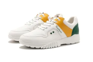 Soft outsole Easy Fit Challenge 01   White|Yellow|Green  Men's Golf Shoes  CH001 14
