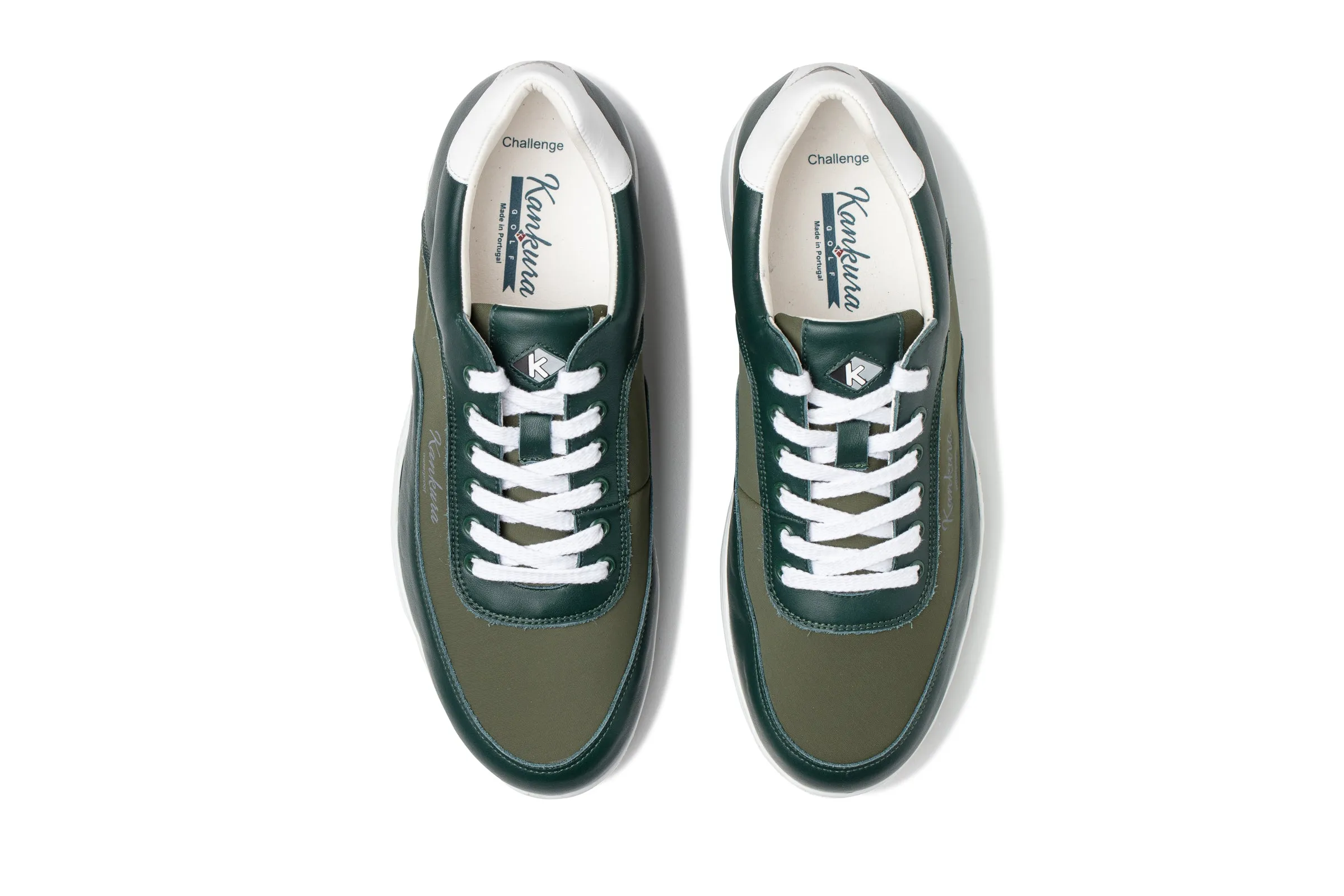 MidTop Challenge 06   Green Men's Golf Shoes  CH006 02