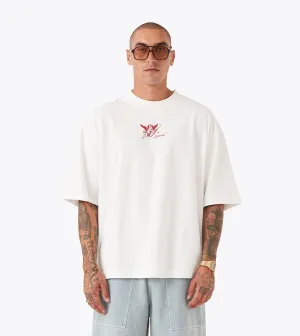 Cupids Corridor Flow Tee Vintage White Quick Slip